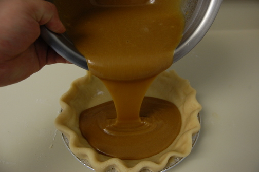 Baked Peanut Butter Pie